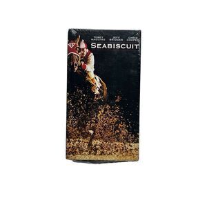Seabiscuit (VHS, 2003) Tobey Maguire Sealed Brand New